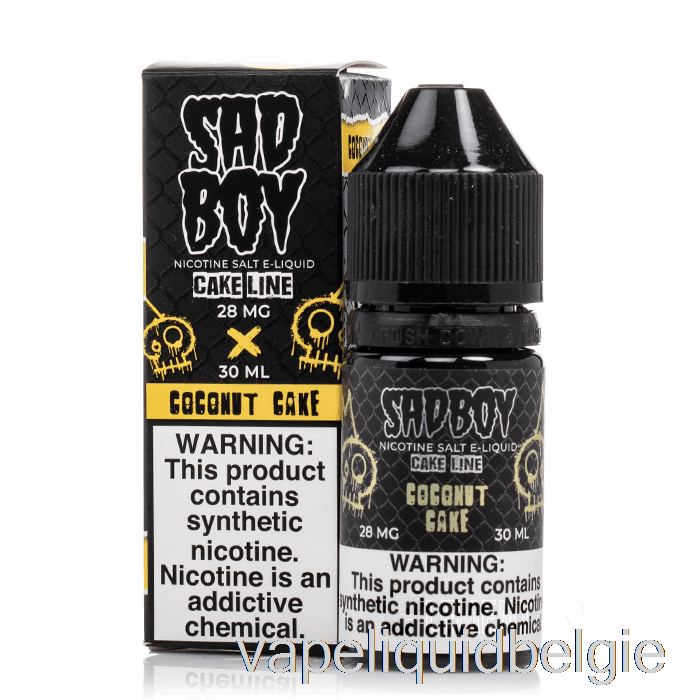 Vape België Kokoscake - Sadboyzouten - 30ml 28mg